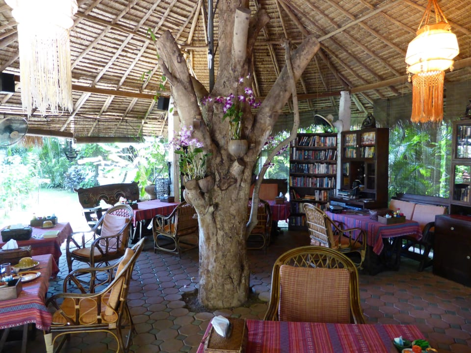 Restaurant mit Bibliothek Secret Garden Chiang Mai