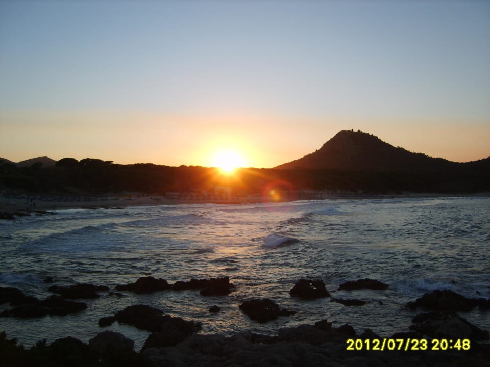 Sonnenuntergang Badebucht Hotel Bella Playa & Spa