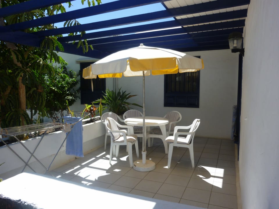Terrasse Appartement 8 Bungalows & Appartements Playamar