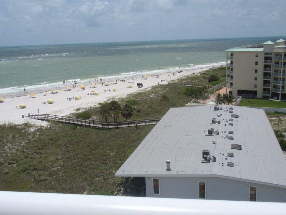 Blick vom Balkon Residence Inn by Marriott St. Petersburg Treasure Island