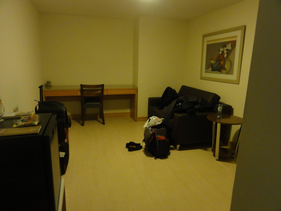 Das war die Suite, völlig lieblos eingerichtet. Augusto's Rio Copa Hotel