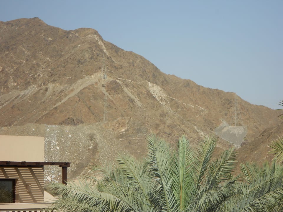 Blick vom Balkon/Zimmer Miramar Al Aqah Beach Resort