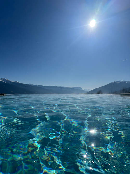 Pool Panorama Hotel Huberhof