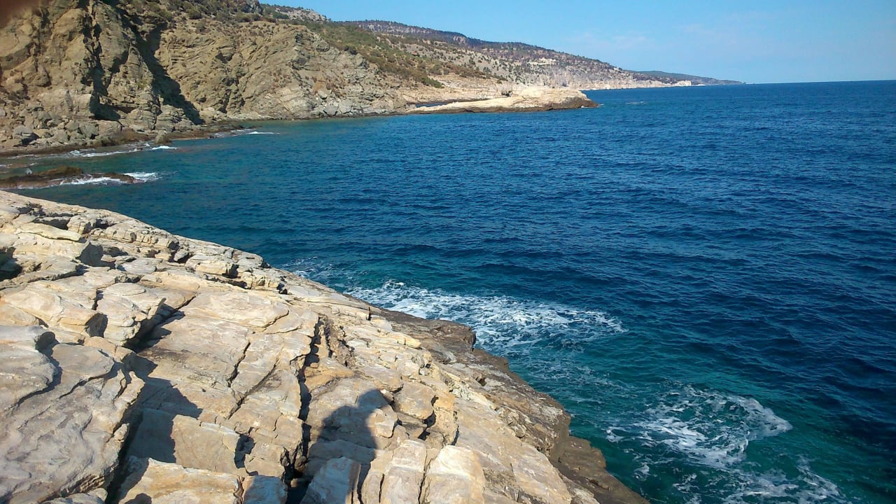 Klippen am Hotel Aeolis Thassos Palace