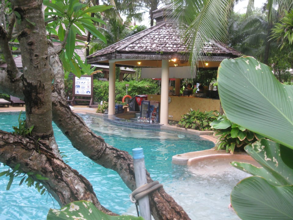 Bei 30 Grad im Pool Cocktails trinken, einfach  Kata Palm Resort & Spa