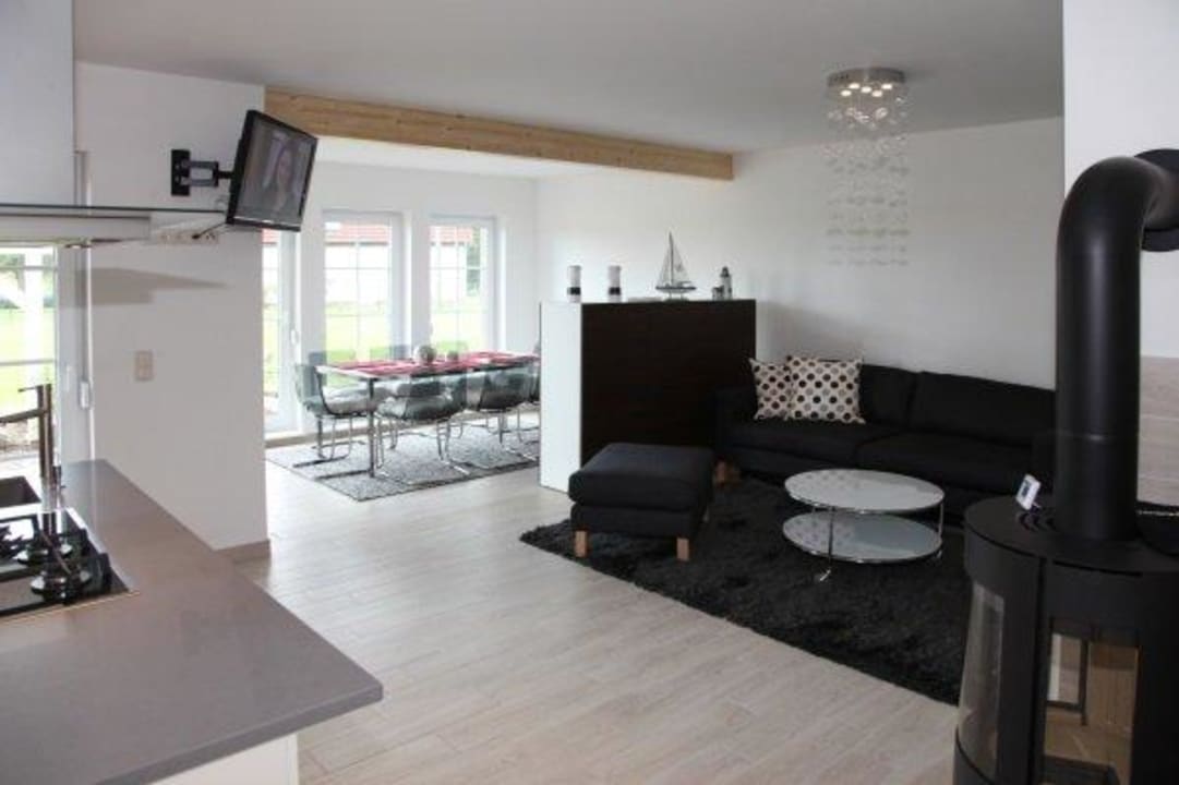 Gemütlicher, lichtdurchfluteter Essbereich Haus Frantje