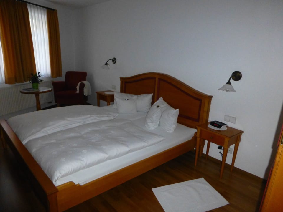 Eines der Zimmer im 1. Stock Hotel Herrenküferei