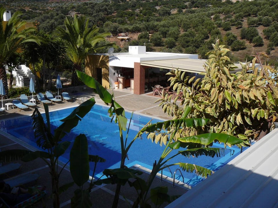 Poolanlage mit Bar Hotel Xidas Garden