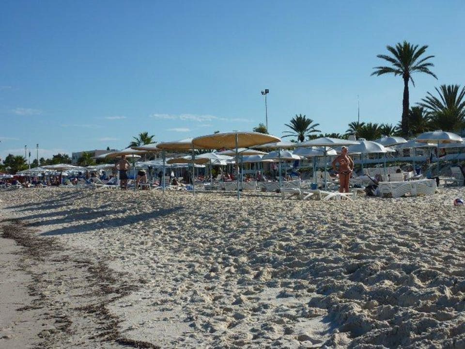 Weißer Sandstrand Hotel El Mouradi Port El Kantaoui