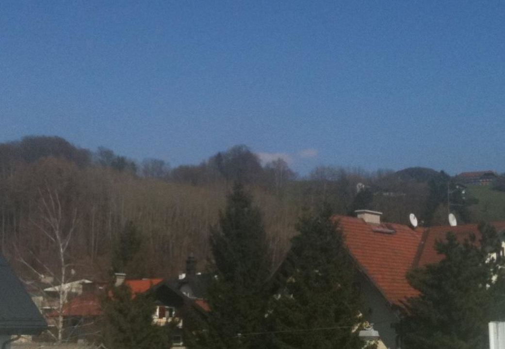 Ausblick von der ostseitigen Terrasse City Appartements