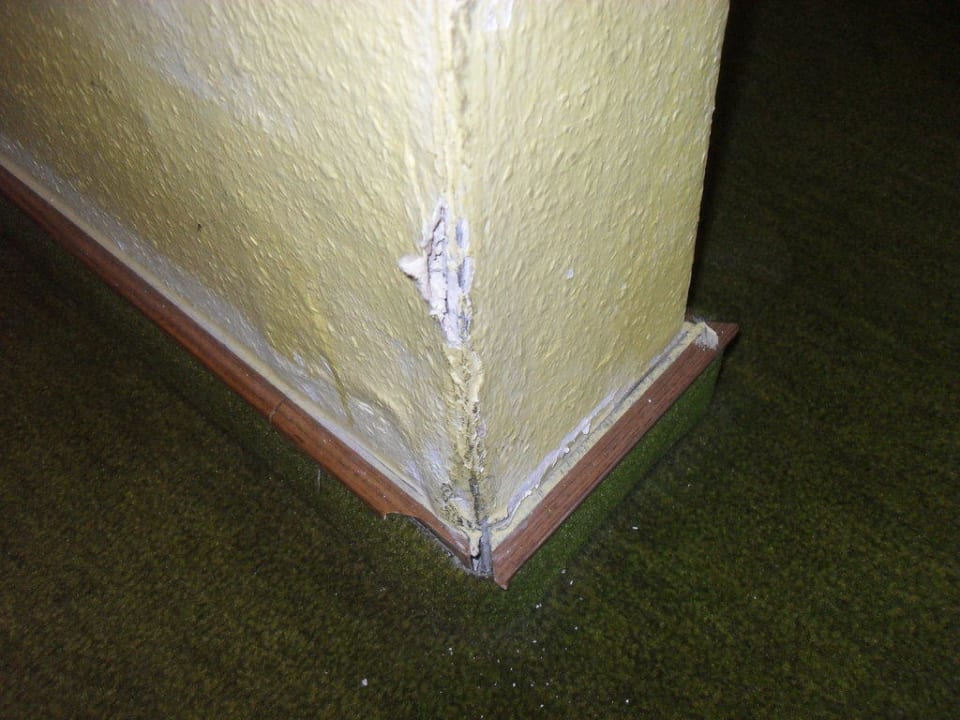 Defekte Wände Sackmann Wanderhotel