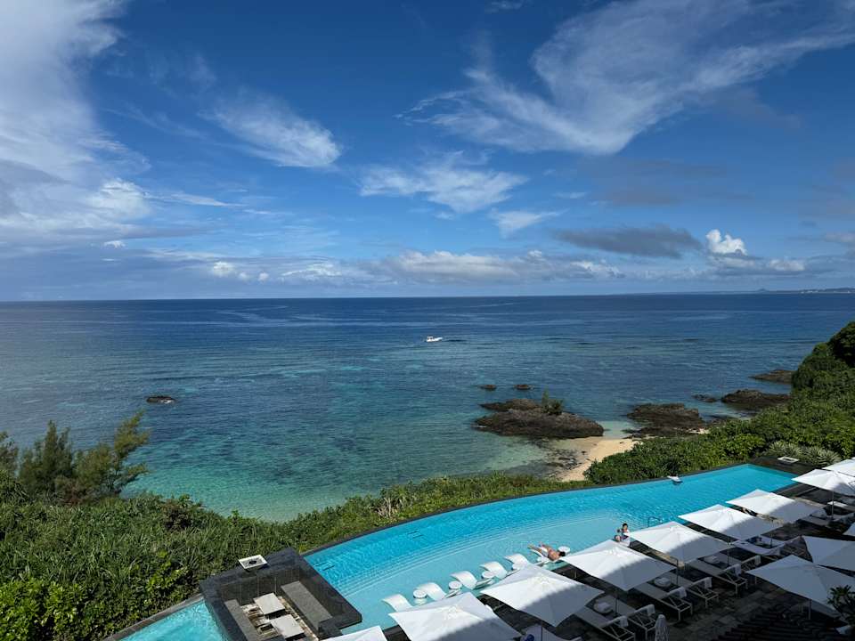 Ausblick Halekulani Okinawa