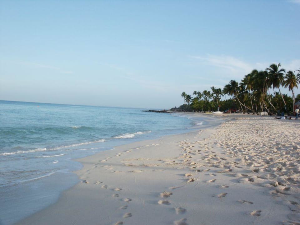 Hotel-Strand aus Richtung Strandbar Iberostar Selection Hacienda Dominicus