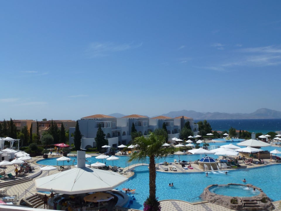 Nochmals der Hauptpool Atlantica Marmari Palace