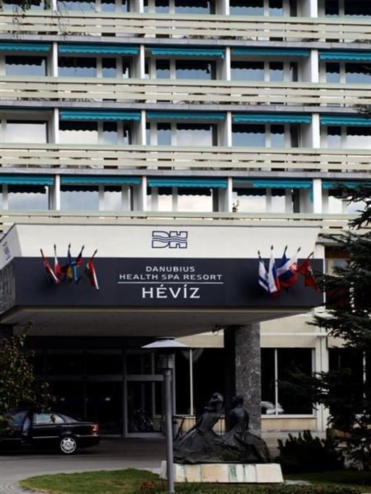 Eingang Ensana Thermal Hévíz