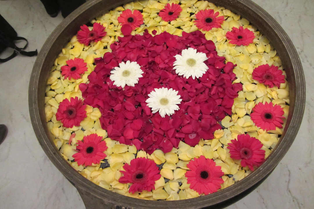 Hübsche Deko Hotel Anandha Inn Pondicherry