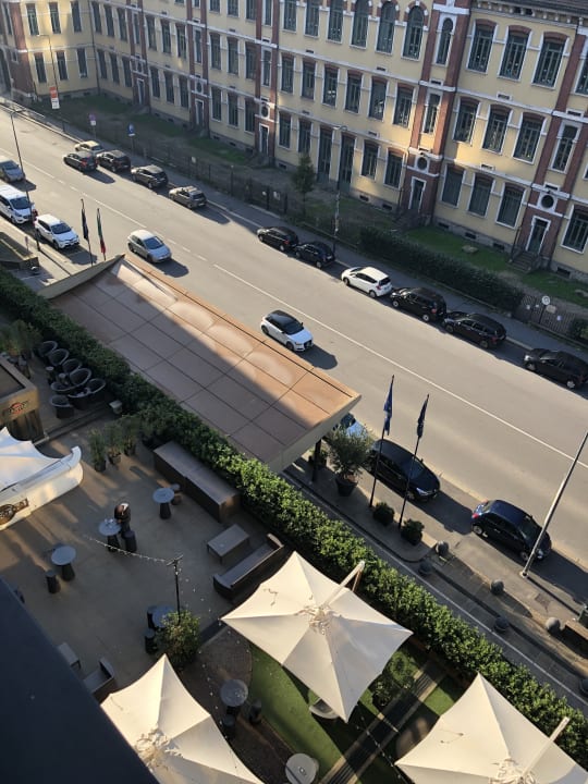 Ausblick Hilton Milan
