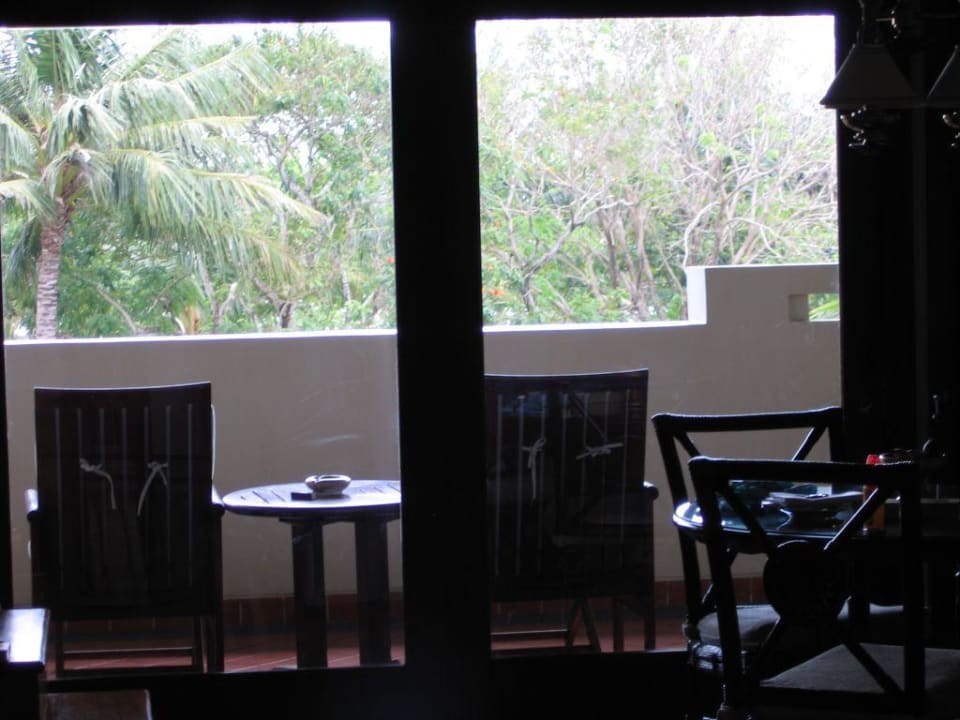 Blick auf den Balkon der Duplex-Suite InterContinental Bali Resort