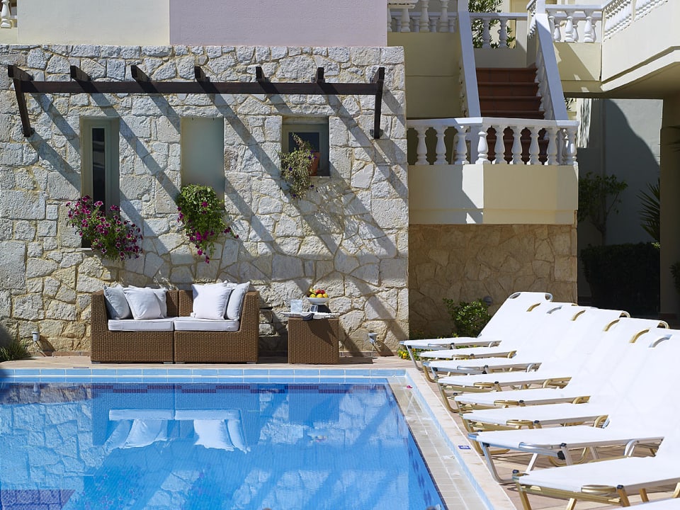 Pool view Hotel Elotis Suites