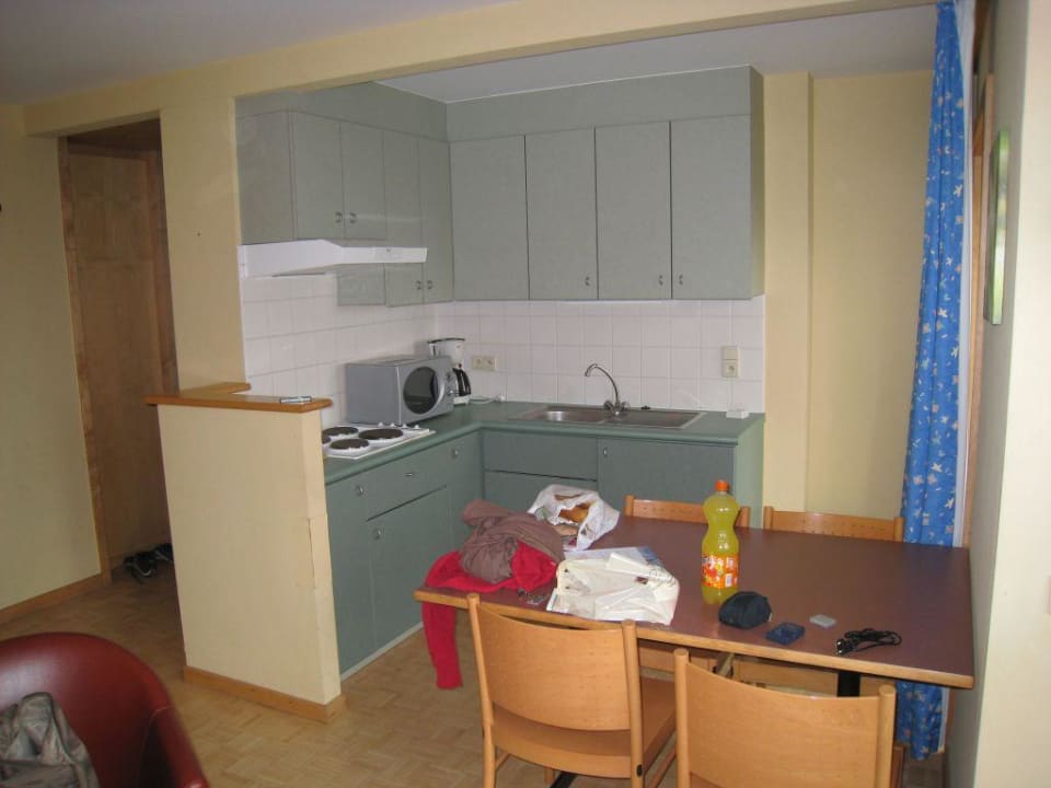 Appartmentküche Hotel Zon en Zee