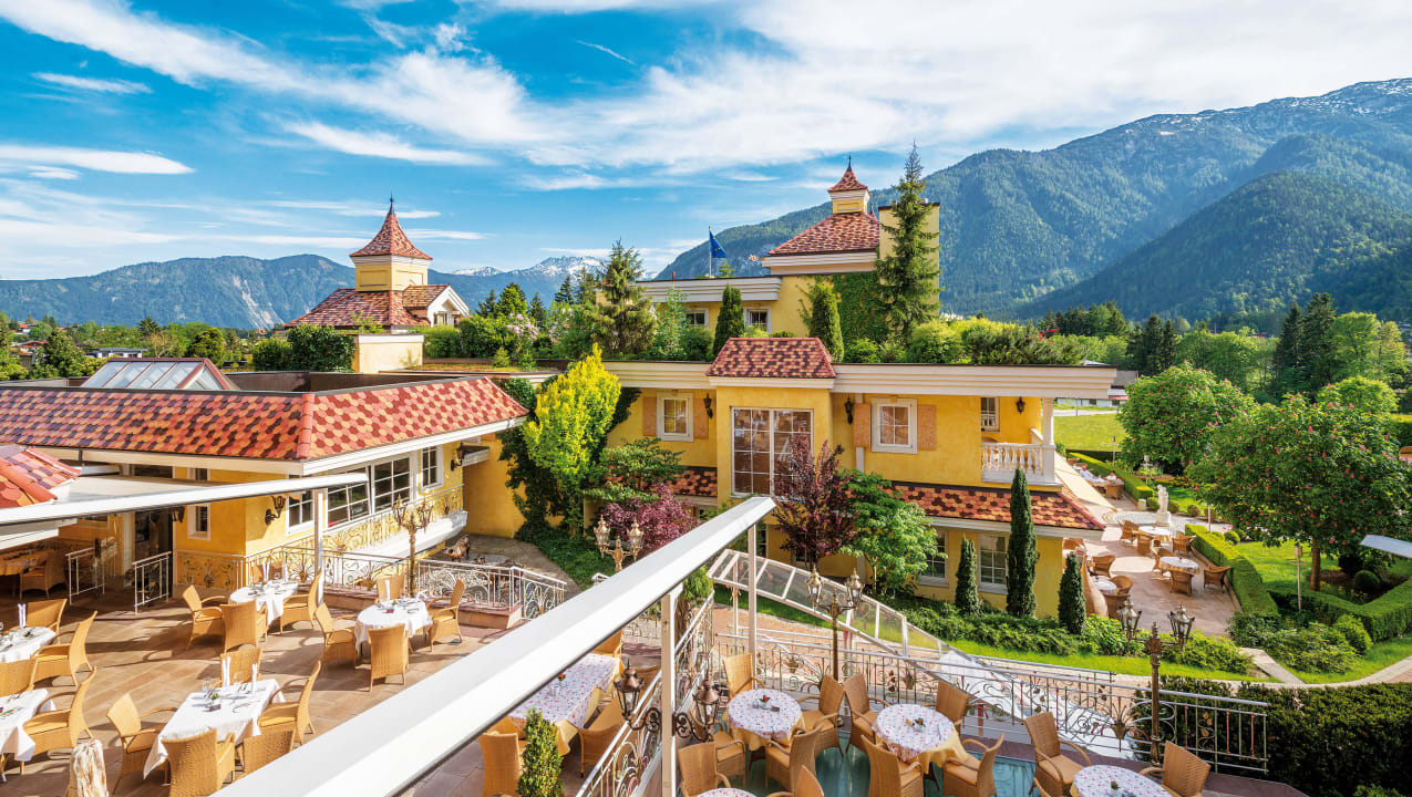 Terrasse Alpenrose Wellnessresidenz