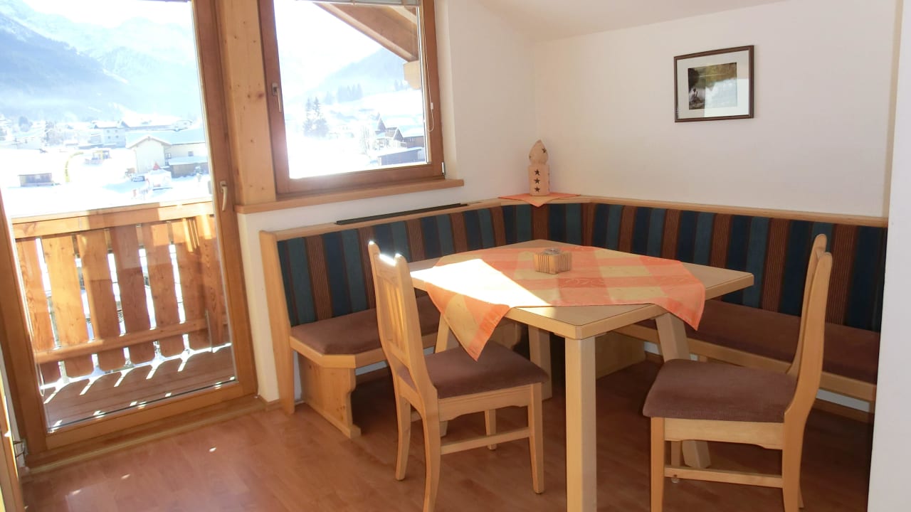 Sitzecke Ferienwohnung Tappenkar Bauernhof Paußhof