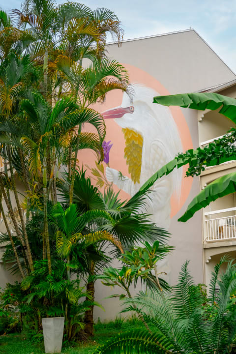 Gartenanlage Hotel La Pagerie Trois Ilets
