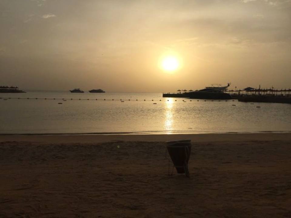 Strandidylle am Morgen 6.15 Beach Albatros Resort