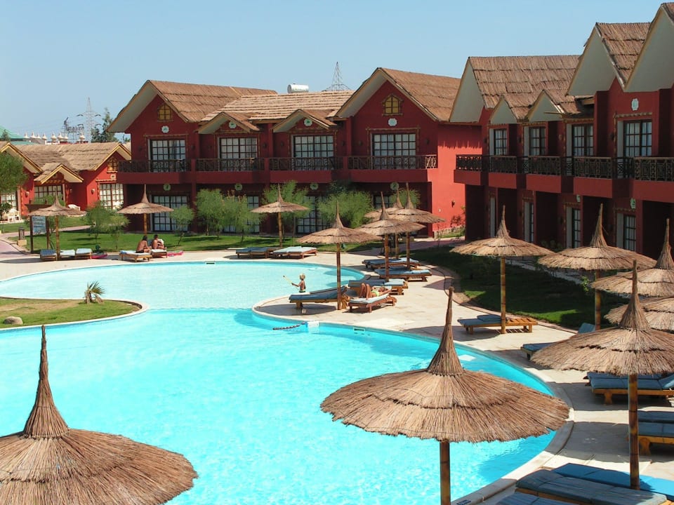 Widok z okna Pickalbatros Jungle Aqua Park Resort - Neverland Hurghada