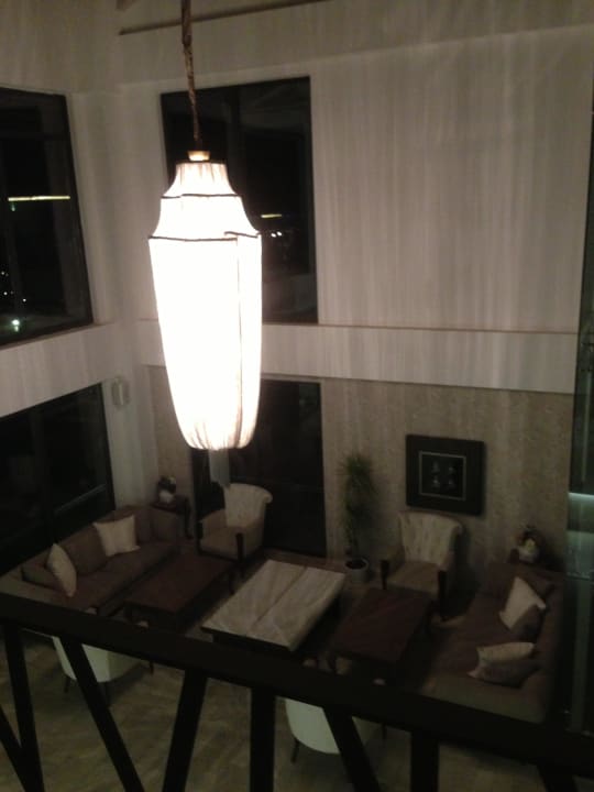 Blick von 2. Etage Jiva Beach Resort