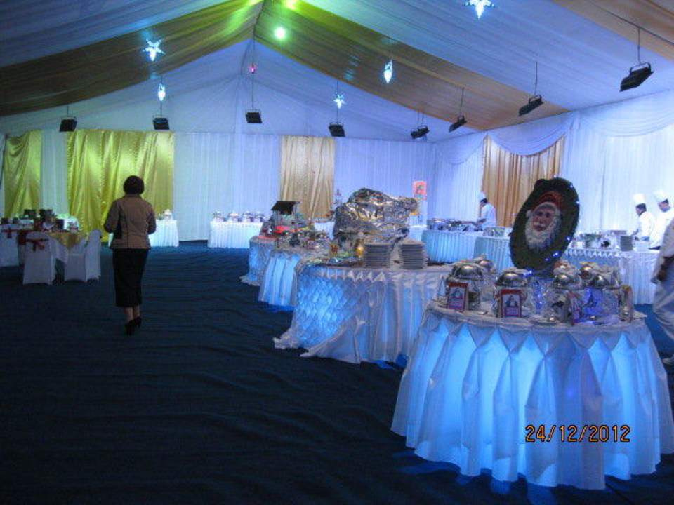 Heiligabend im Zelt Pickalbatros Alf Leila Wa Leila Resort - Neverland Hurghada