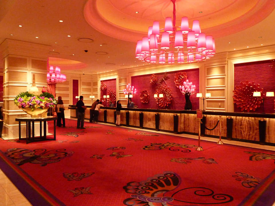 Rezeption Hotel Encore Las Vegas