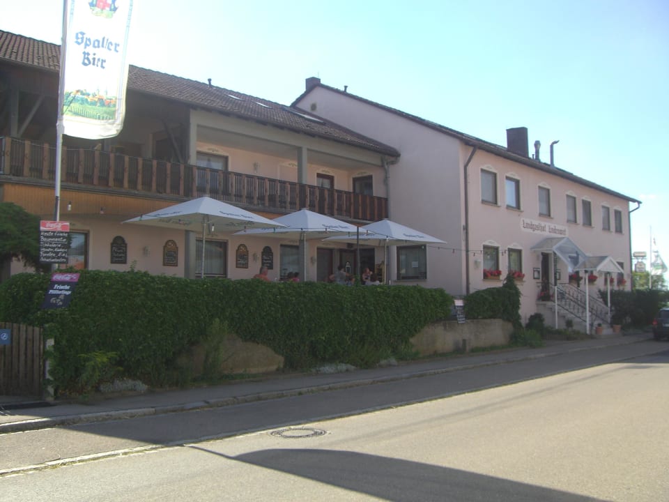 Schöne Terrasse Hotel Landgasthof Zum Lindenwirt