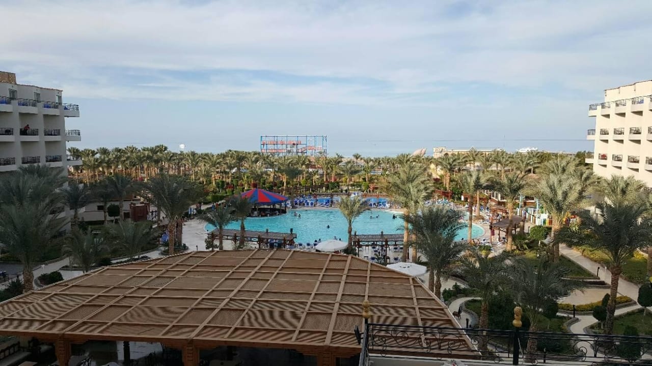 Zimmerausblick Le Jardin Aqua Park Resort