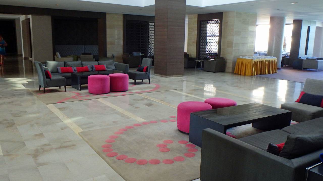 Lobby Hotel Rosa Beach