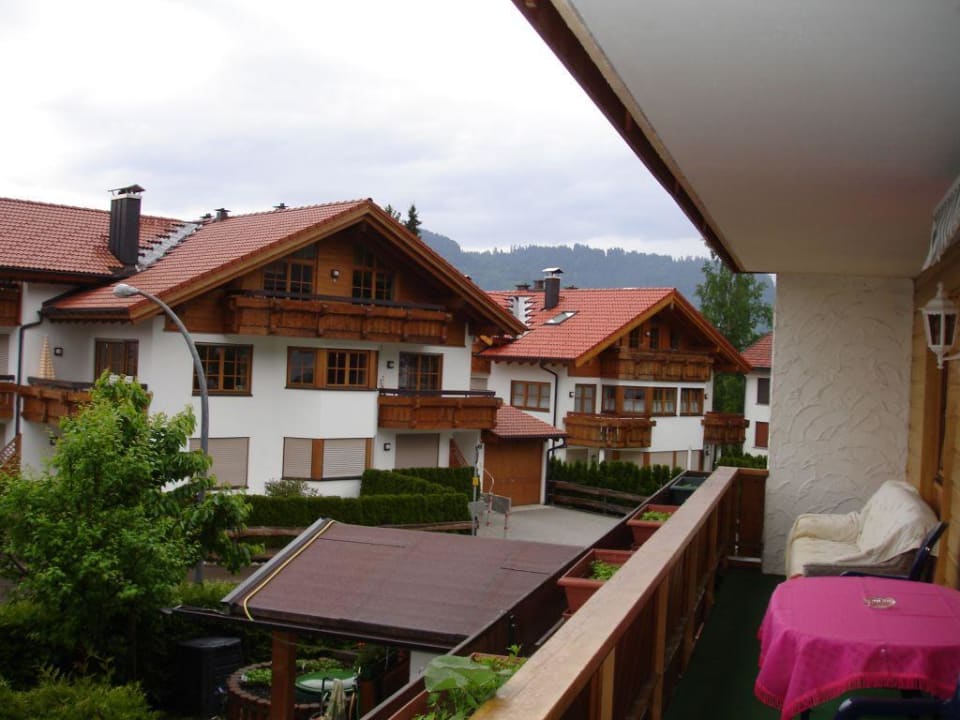 Aussicht vom Balkon Ferienhotel Sonnenheim