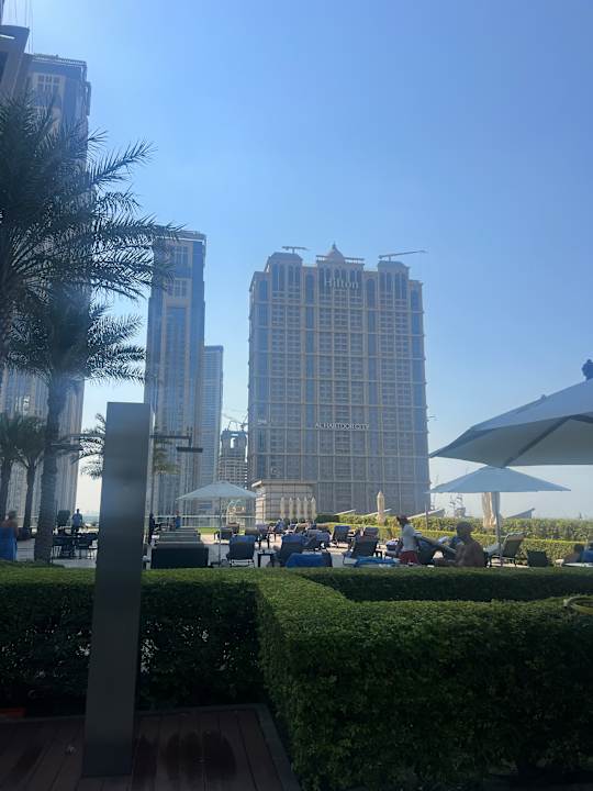 Ausblick JW Marriott Marquis Hotel Dubai