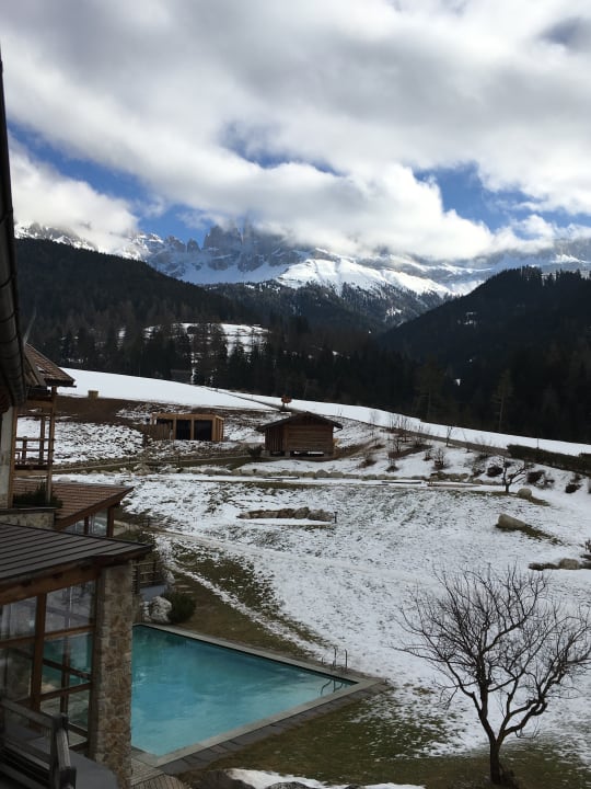 Ausblick Cyprianerhof Dolomit Resort