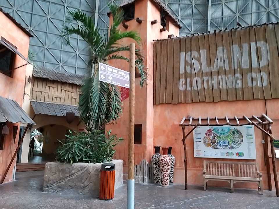 Gartenanlage Tropical Islands Resort