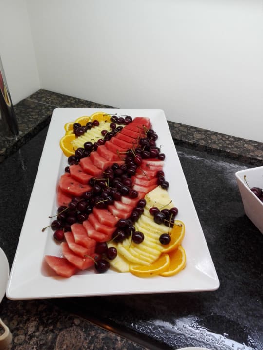 Obstplatte Ibiscus Hotel Rhodos