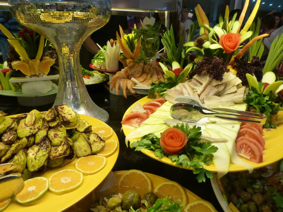 Geräucherte Forelle, Garnelen Alan Xafira Deluxe Resort & Spa