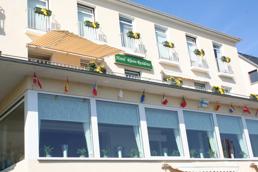 Außenansicht Hotel Rhein-Residenz