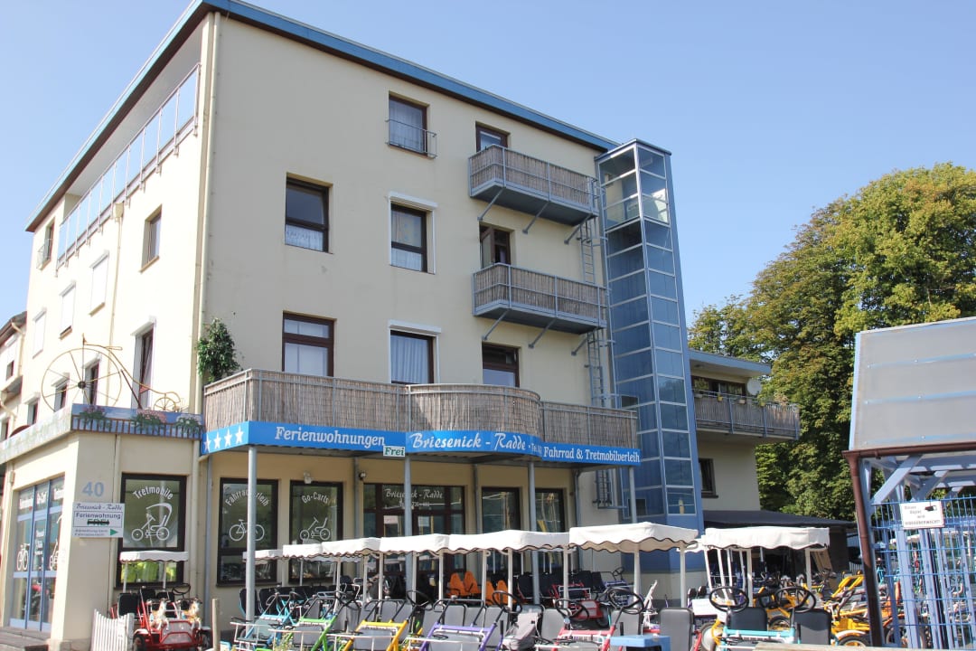 Ansicht des Hauses  Ferienwohnungen Briesenick-Radde
