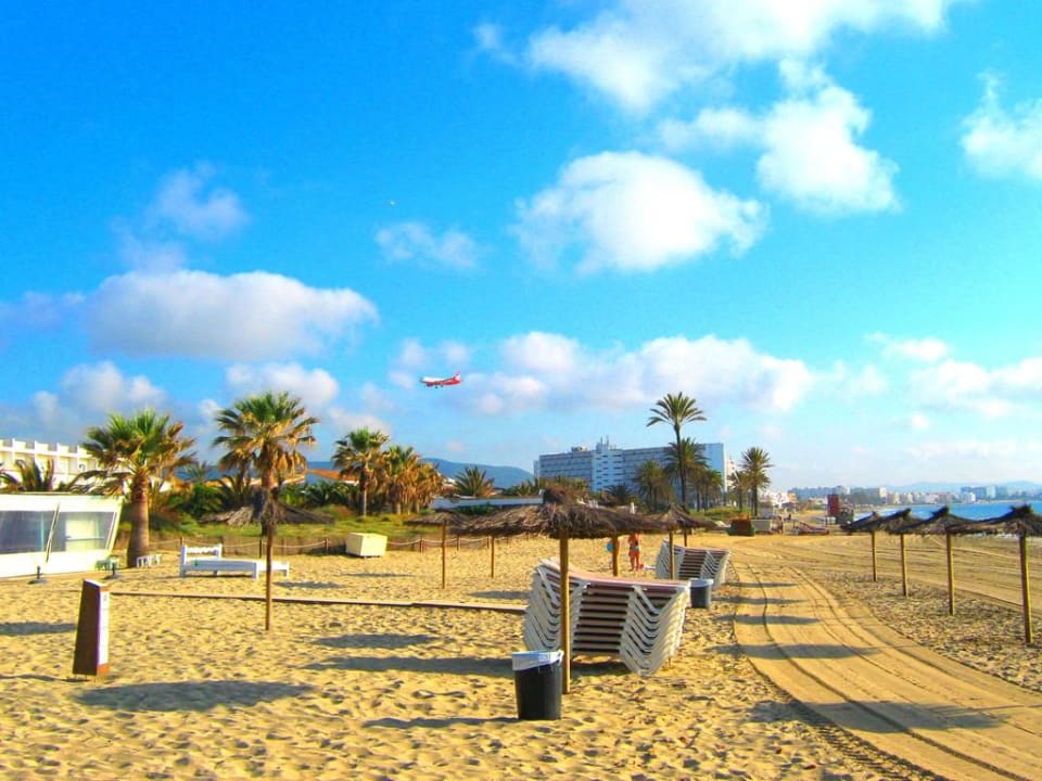 Strand nach der Reinigung Grand Palladium White Island Resort & Spa