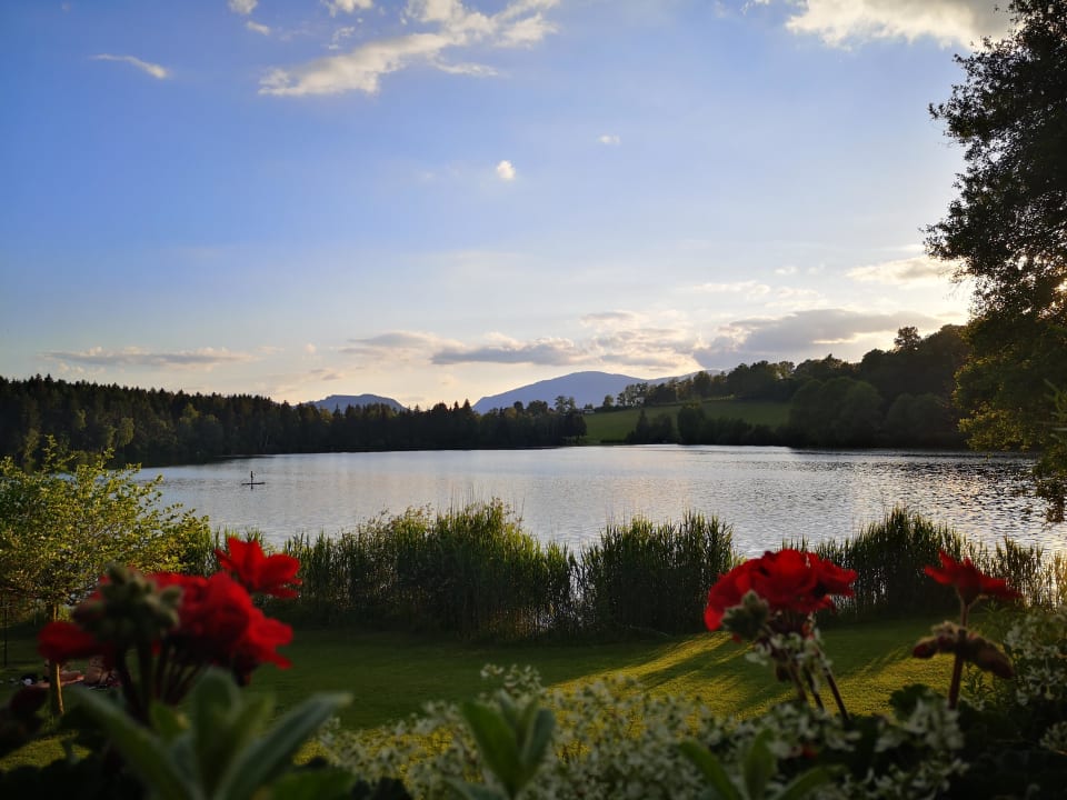 Ausblick Gasthof Camping Maltschacher Seewirt