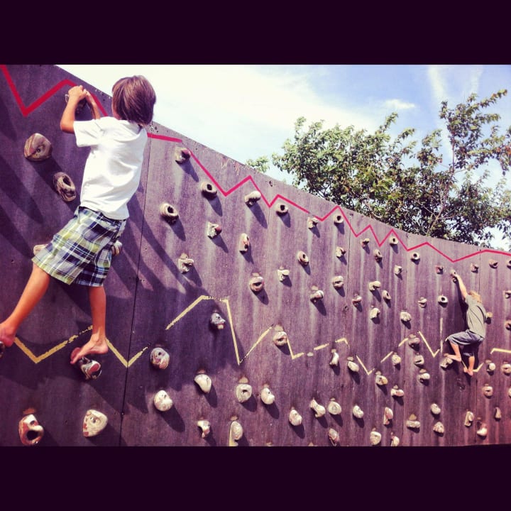 Kletterwand Ferienwohnungen Ferienpark Weissenhäuser Strand