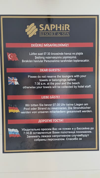 Strand Saphir Resort & Spa