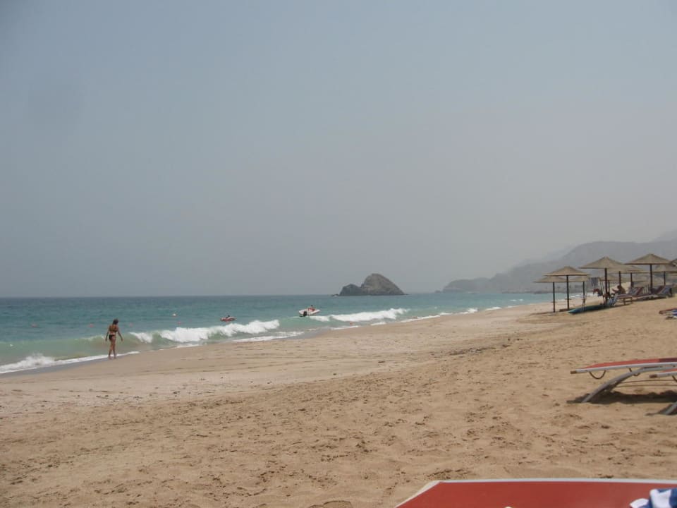 Auch bei Wind immer noch angenehm Miramar Al Aqah Beach Resort