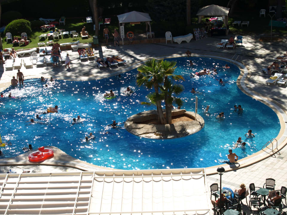 Blick am Nachmittag von Zi. 519 BQ Belvedere Hotel