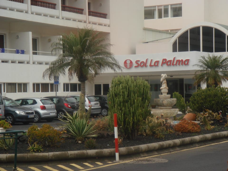 Hoteleingang Melia La Palma Hotel